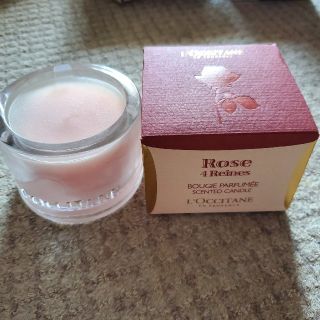 ロクシタン(L'OCCITANE)のロクシタン　ローズセンティッドキャンドル(キャンドル)