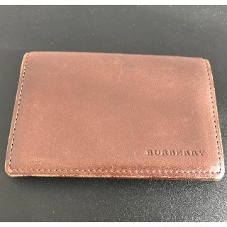 バーバリー(BURBERRY)のバーバリー BURBERRY 名刺入れ 美品(名刺入れ/定期入れ)