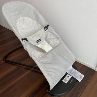 ベビービョルン(BABYBJORN)のベビービョルン　バウンサー　ソフトメッシュ　シルバー/ホワイト(その他)