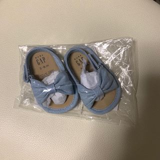 ギャップキッズ(GAP Kids)のbaby未使用、ギャップのサンダル  3-6mous  10cm(サンダル)