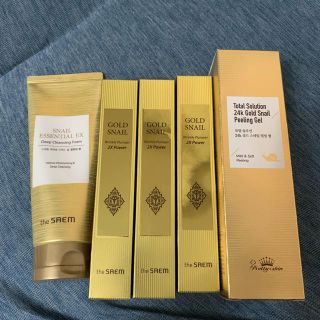 ザセム(the saem)のGOLD SNAIL Wrinkle Plumper(美容液)