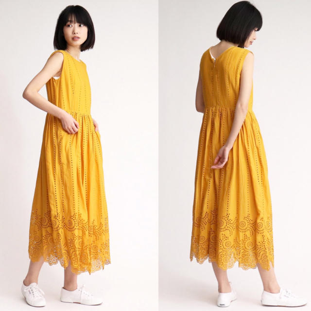 UNITED ARROWS(ユナイテッドアローズ)の極美品⭐️ne Quittez pas  VOIL HELMA DRESS  レディースのワンピース(ロングワンピース/マキシワンピース)の商品写真