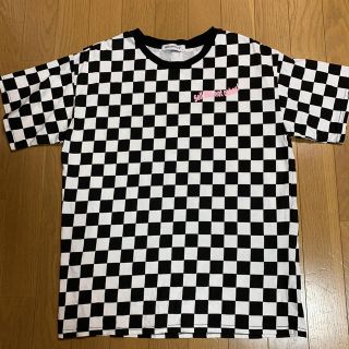 ウィゴー(WEGO)のBROWNY⭐︎フラッグチェックTシャツ(Tシャツ(半袖/袖なし))