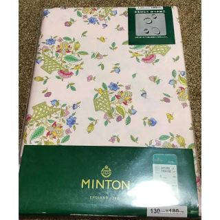 ミントン(MINTON)の新品◆ミントン◆テーブルクロス◆130×180◆汚れにくい撥水加工◆ピンク(テーブル用品)