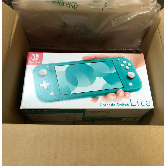 ゲームソフト/ゲーム機本体新品未開封送料込み　Nintendo Switch lite ターコイズ