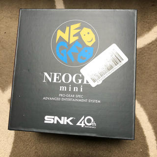 ネオジオ(NEOGEO)のネオジオミニ neogeo mini 本体 コントローラー セット(家庭用ゲーム機本体)