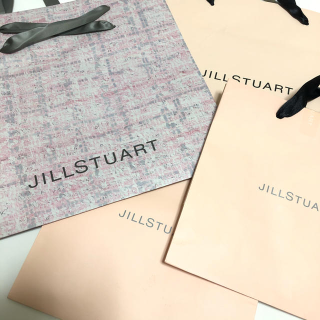 JILLSTUART(ジルスチュアート)のJILL STUART ショップ袋 4点セット レディースのバッグ(ショップ袋)の商品写真