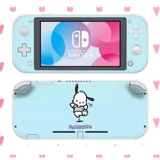 ポチャッコ 青 水色 スキンシール スイッチ Switch サンリオ シンプルの通販 By 那月 S Shop ラクマ