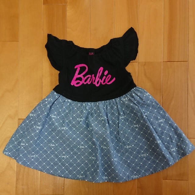 Barbie(バービー)のBarbie ワンピース キッズ/ベビー/マタニティのキッズ服女の子用(90cm~)(ワンピース)の商品写真