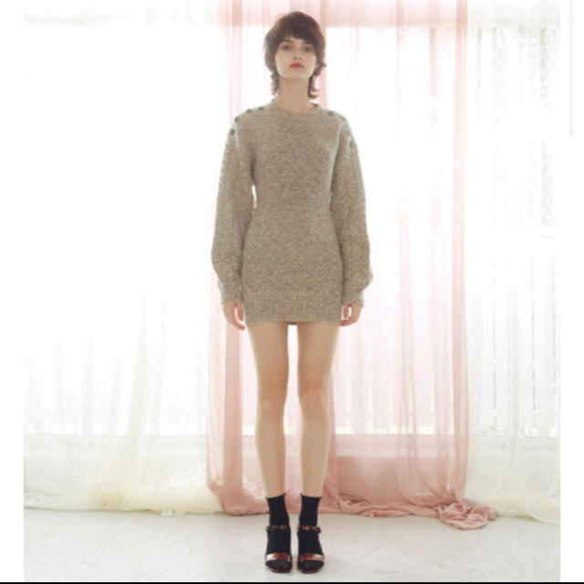 トップスMelange Knit Tunic