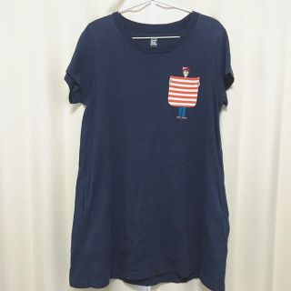 グラニフ(Design Tshirts Store graniph)のgraniph＊ワンピース　ルームウェア　Tシャツ　ロング(ルームウェア)