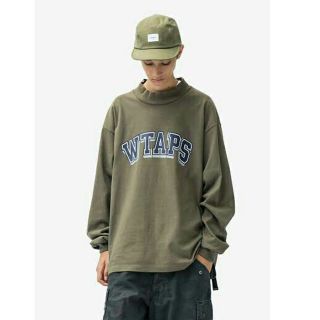 ダブルタップス(W)taps)の【新品】Wtaps 20SS Dawn Mock Neck OD XLサイズ(Tシャツ/カットソー(七分/長袖))