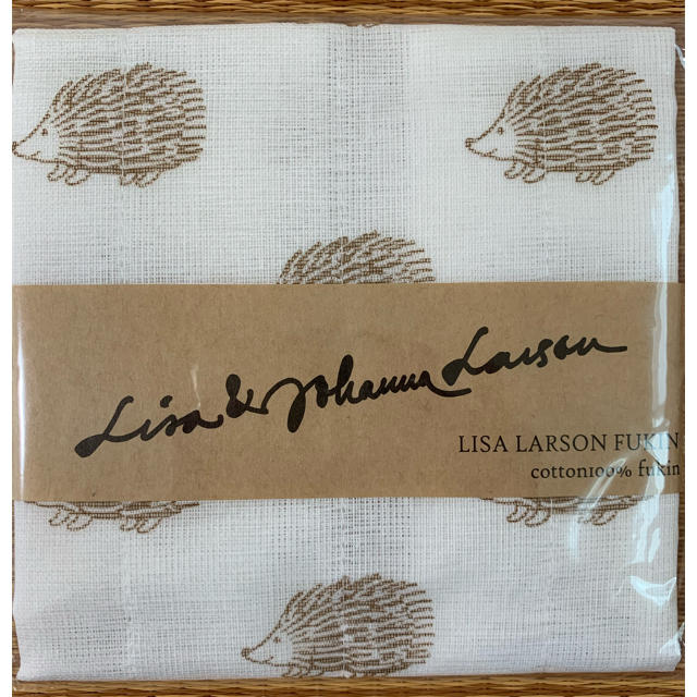 Lisa Larson(リサラーソン)のリサ ラーソン　蚊帳生地ふきん 3枚セット インテリア/住まい/日用品の日用品/生活雑貨/旅行(日用品/生活雑貨)の商品写真