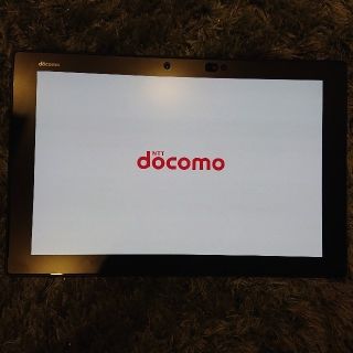 フジツウ(富士通)のdocomo タブレット arrows F-04H ブラック(タブレット)