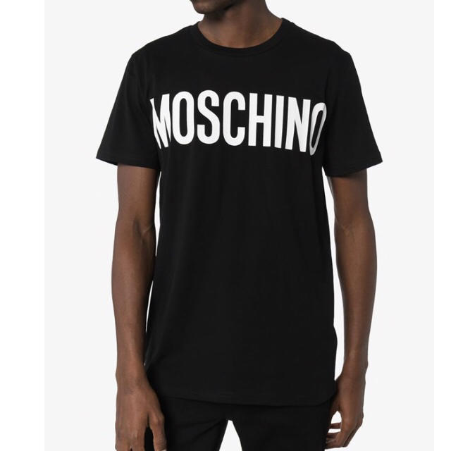 MOSCHINO(モスキーノ)のMOSCHINO モスキーノ Tシャツ ロゴT 美品 未使用に近い メンズのトップス(Tシャツ/カットソー(半袖/袖なし))の商品写真