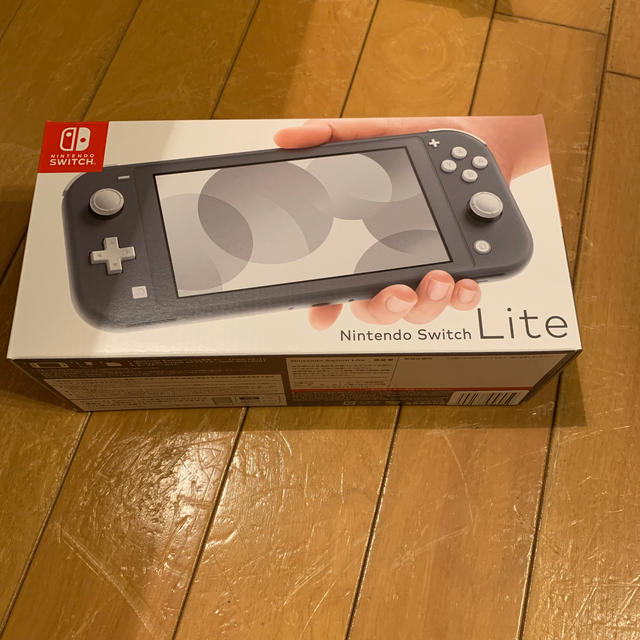 箱美品　Switch lite グレー　新品未開封