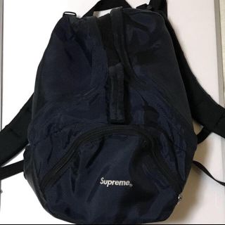 シュプリーム(Supreme)のSupreme bagpack navy シュプリーム バッグ 確実正規品(バッグパック/リュック)