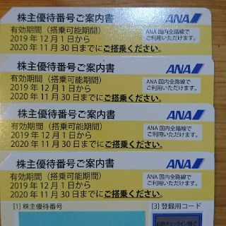 エーエヌエー(ゼンニッポンクウユ)(ANA(全日本空輸))のANA 株主優待券(その他)