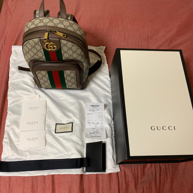 Gucci(グッチ)のグッチ　リュック　GUCCI パックパック　新品、未使用 レディースのバッグ(リュック/バックパック)の商品写真