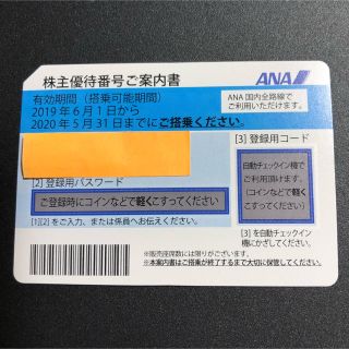 エーエヌエー(ゼンニッポンクウユ)(ANA(全日本空輸))のANA（全日空）株主優待券1枚(その他)