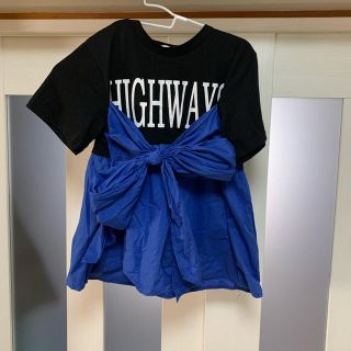 マジェスティックレゴン(MAJESTIC LEGON)のマジェスティックレゴン　Tシャツ　リボン(Tシャツ(半袖/袖なし))