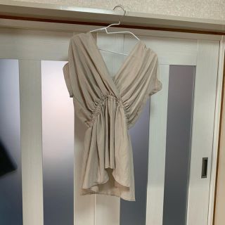 ダブルクローゼット(w closet)のw closet シャツ　シアーシャツ　サテン(シャツ/ブラウス(半袖/袖なし))