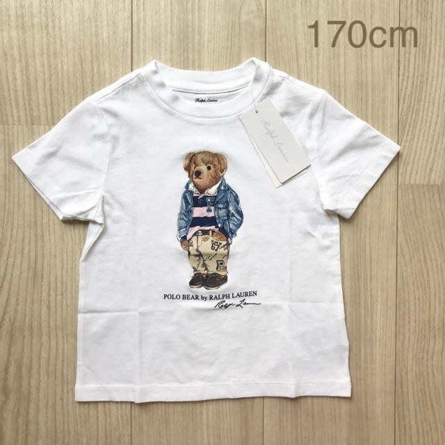 Ralph Lauren(ラルフローレン)の【新品未使用】ラルフローレン　ポロベア　プレッピーベア　Tシャツ　170 キッズ/ベビー/マタニティのキッズ服男の子用(90cm~)(Tシャツ/カットソー)の商品写真