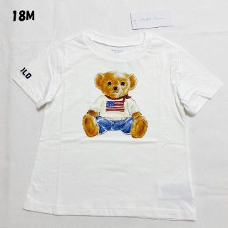 ラルフローレン(Ralph Lauren)のポロベア 星条旗 Tシャツ 18Mサイズ(Ｔシャツ)