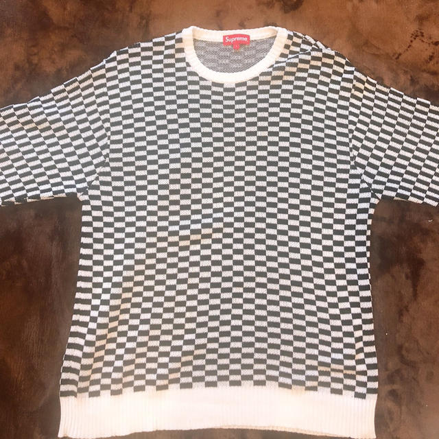supreme キムタク着用 バックロゴセーター ニット