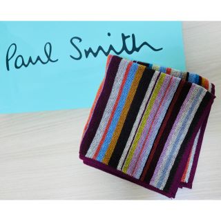 ポールスミス(Paul Smith)のポールスミス　ハンカチ　未使用品　ケース付き(ハンカチ)