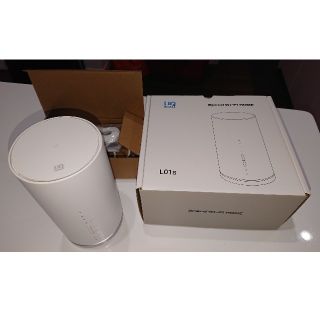 エーユー(au)のUQ WiMAX Speed Wi-Fi HOME L01s(その他)