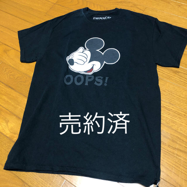 FRAMeWORK(フレームワーク)のFramework☆ミッキーコラボTシャツ レディースのトップス(Tシャツ(半袖/袖なし))の商品写真