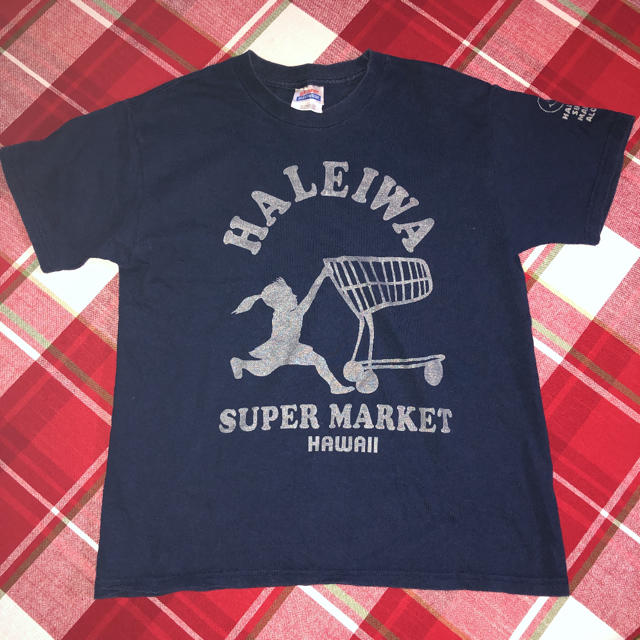 HALEIWA(ハレイワ)の[美品] HALEIWA ハレイワスーパーマーケット ハワイ Tシャツ ネイビー レディースのトップス(Tシャツ(半袖/袖なし))の商品写真