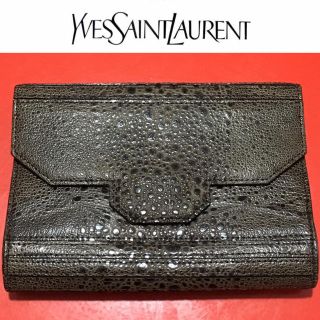 サンローラン(Saint Laurent)のYves Saint Laurent クロコ クラッチ ヴィンテージ YSL (クラッチバッグ)