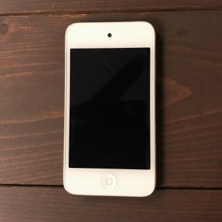 アイポッドタッチ(iPod touch)のiPod touch 第4世代　ホワイト　32GB 中古(ポータブルプレーヤー)