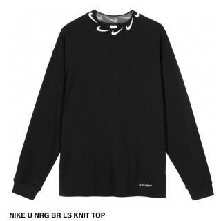 ステューシー(STUSSY)のU NRG BR LS KNIT TOP stussy Mサイズ(Tシャツ/カットソー(七分/長袖))