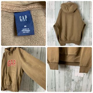 GAP - 【グッドカラー】古着 ギャップ 90s デカロゴ ゆるダボ パーカー ...