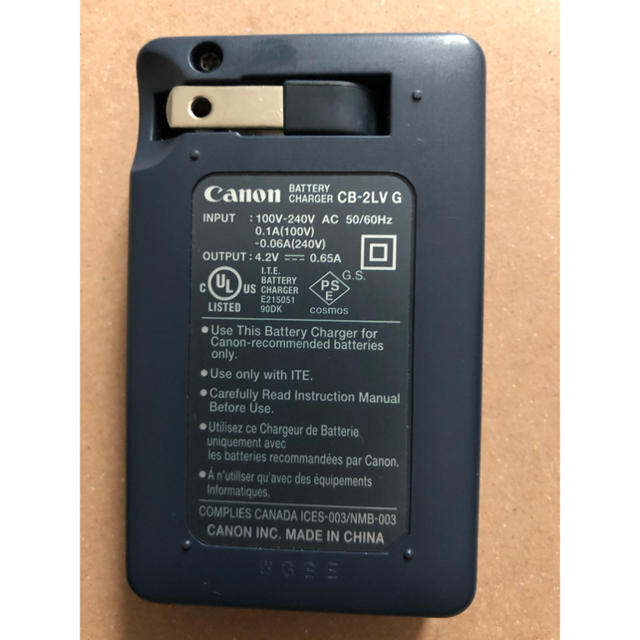 Canon(キヤノン)の『充電器』キヤノン CB-2LV バッテリーチャージャー スマホ/家電/カメラのスマートフォン/携帯電話(バッテリー/充電器)の商品写真