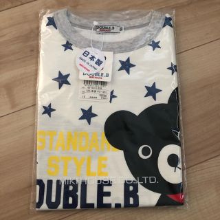 ダブルビー(DOUBLE.B)のダブルB メガB君 半袖Tシャツ 120 新品(Tシャツ/カットソー)