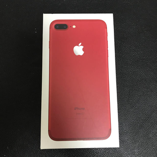 アイフォーン(iPhone)のiPhone7plus(RED) 空箱(その他)