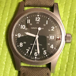 ハミルトン(Hamilton)の値下げ　ハミルトン 手巻き式　メカニカル　メンズ腕時計  H694190 美品(腕時計(アナログ))