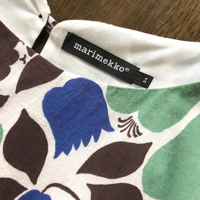 marimekko(マリメッコ)のmarimekko ワンピース 34 レディースのワンピース(ひざ丈ワンピース)の商品写真