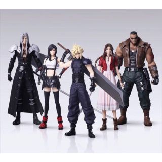 【新品/即発送】FF7 REMAKE トレーディングアーツ 5個セット(ゲームキャラクター)