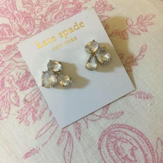 ケイトスペードニューヨーク(kate spade new york)のkatespade♡クリアピアス(ピアス)