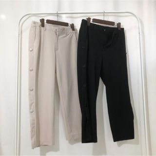 バレンシアガ(Balenciaga)のcruffin side snap button cropped pants(その他)