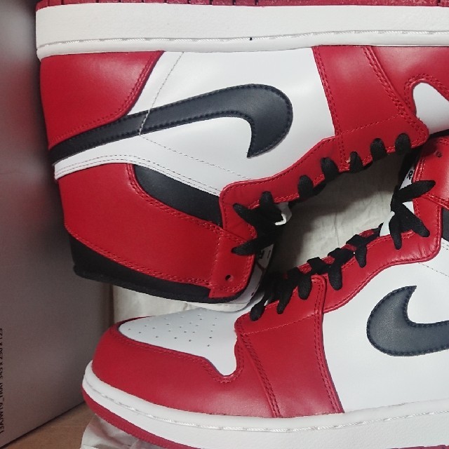 nike air jordan 1 hi chicago us13 31cmメンズ