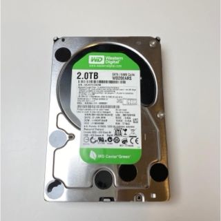 内蔵用HDD WD Green 2.0TB(PCパーツ)