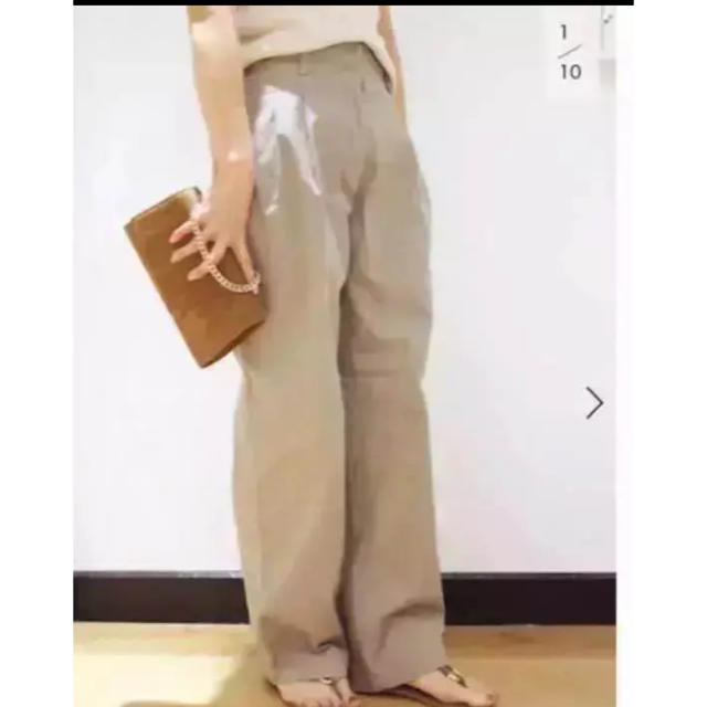 DeuxiemeClasse タック チノパンツ