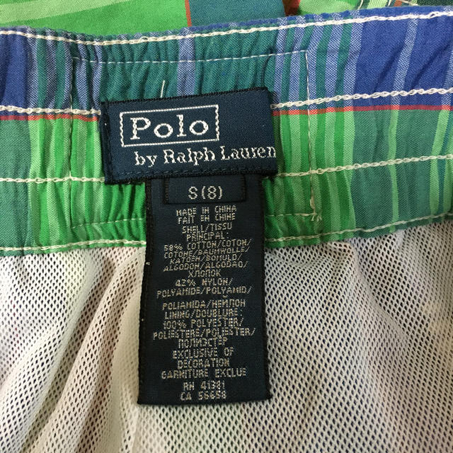 POLO RALPH LAUREN(ポロラルフローレン)のおゆうな様専用　新品水着Polo R alpha Laurenアメリカサイズ8 キッズ/ベビー/マタニティのキッズ服男の子用(90cm~)(水着)の商品写真