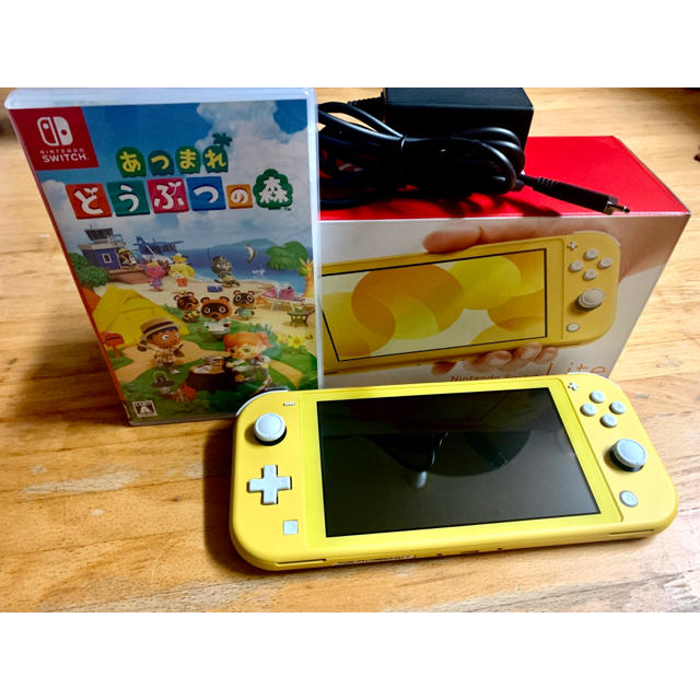 任天堂スイッチライト SwitchLITE イエロー あつまれどうぶつの森 ...